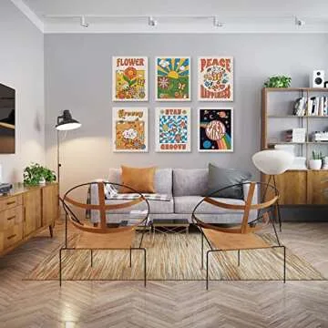 Habseligkeit 70s Vintage Wall Art Prints for Girls