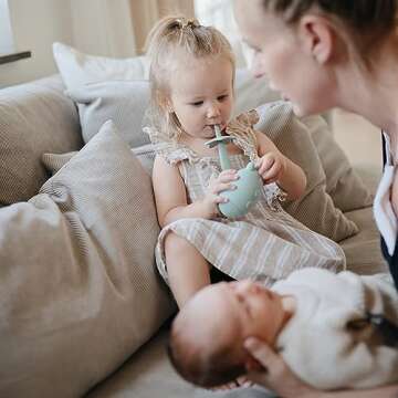 mushie Star Toddler Training Toothbrush (Shifting Sand)