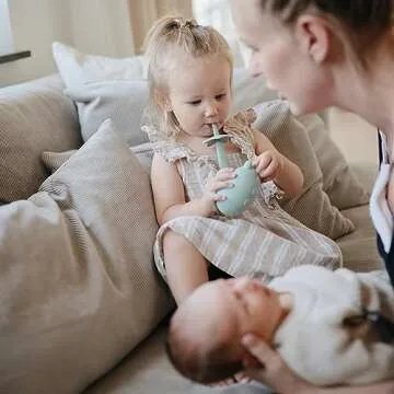 mushie Star Toddler Training Toothbrush (Shifting Sand)