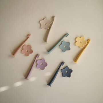 mushie Star Toddler Training Toothbrush (Shifting Sand)