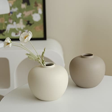 Elegant Full Moon Designed Vase for Home Decor