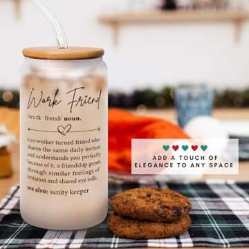 16 Oz Can Glass for Women - Perfect Gift Idea