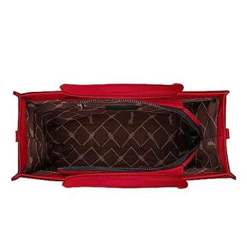 × Wrangler Tote Bag for Women Shoulder Purse Handbag with Zipper Crossbody Bag WG70-8317-RD