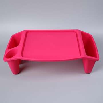 Basicwise Kids Lap Desk Tray - Portable Activity Table