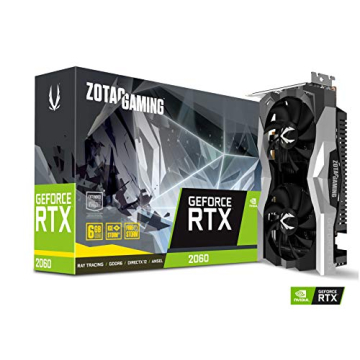ZOTAC Gaming GeForce RTX 2060 Twin Fan - Super Compact, High Performance 6GB GDDR6