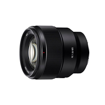 Sony SEL85F18 85mm F/1.8-22 Prime Lens - Perfect for Portraits and Vlogs