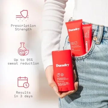 Duradry 3-Step System for Sweat Control for Men and Women