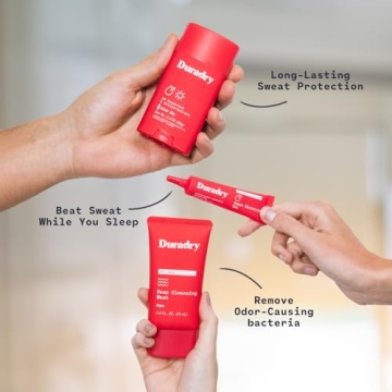 Duradry 3-Step System for Sweat Control for Men and Women