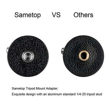 Sametop Tripod Mount Adapter for GoPro & Action Cameras