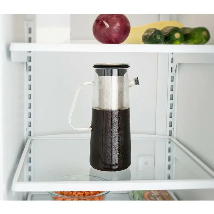 Osaka Glass Cold Brew Maker - 1L Stainless Steel Filter