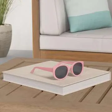 PolarSpex Girls Sunglasses-Polarized Toddler Cat Eye Sunglasses-Unbreakable & Fashionable Kids Sungl...