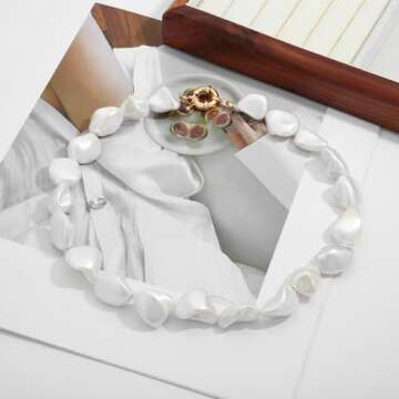 Elegant Shell Necklace for Women | LILIE&WHITE