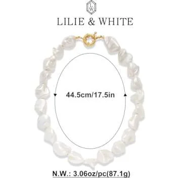 Elegant Shell Necklace for Women | LILIE&WHITE