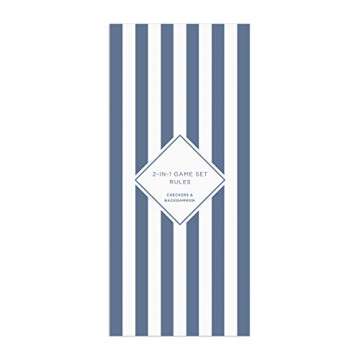 Galison Gray Malin The Beach 2 in 1 Game Set, Checkers and Backgammon – Perfect for Game Night – Features Iconic Gray Malin Photography, Sturdy Storage Box Included, Makes a Great Gift Idea