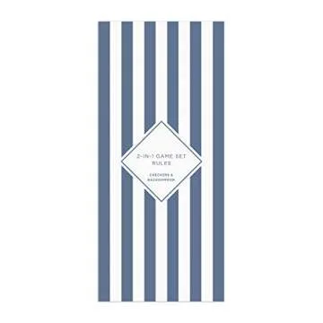 Galison Gray Malin The Beach 2 in 1 Game Set, Checkers and Backgammon – Perfect for Game Night – Features Iconic Gray Malin Photography, Sturdy Storage Box Included, Makes a Great Gift Idea