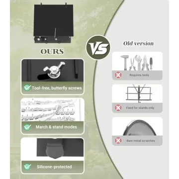 WINDIHOUES Trombone & Trumpet Lyre for Marching Band