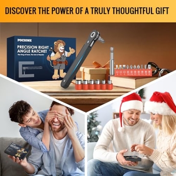 Right Angle Screwdriver Gift for Men - 90° Design