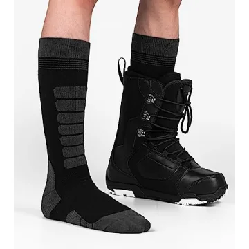 KEECOW Merino Wool Ski Socks - Warm & Comfortable Winter Wear