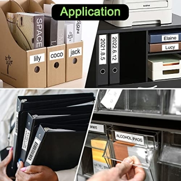 Quality Buyalot Laminated Label Tape for Brother 4 Pack