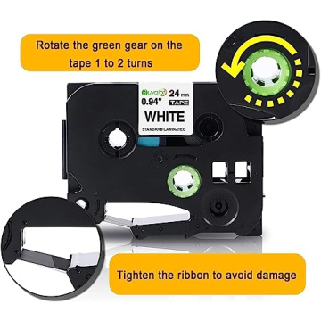 Quality Buyalot Laminated Label Tape for Brother 4 Pack