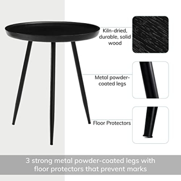 MH London Round Side Table - Dilan Tri Pin End Table