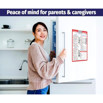 Infant CPR & Choking Magnet - First Aid Guide