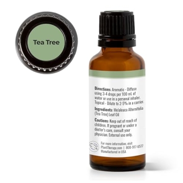 Plant Therapy Tea Tree Essential Oil 100% Pure for All