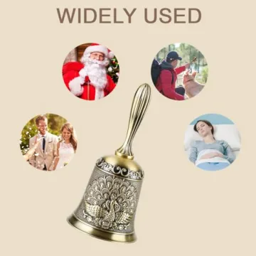 Stylish Hand Bell for Weddings, Dining, and Meditation