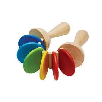 PlanToys Wooden Clatter Toy Eco-Friendly Musical Instrument