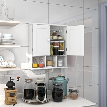 TaoHFE Bathroom Wall Cabinet for Elegant Storage Solutions