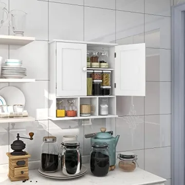 TaoHFE Bathroom Wall Cabinet for Elegant Storage Solutions