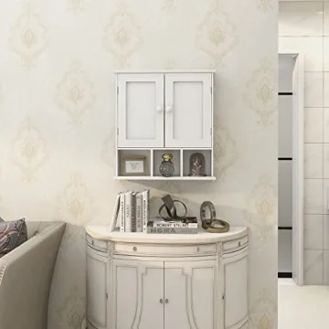 TaoHFE Bathroom Wall Cabinet for Elegant Storage Solutions