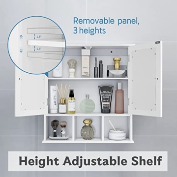 TaoHFE Bathroom Wall Cabinet for Elegant Storage Solutions
