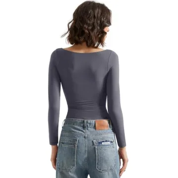 SUUKSESS Long Sleeve Stylish Women's Top for Versatile Fashion