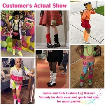 American Trends Stylish Knitted Leg Warmers for Women