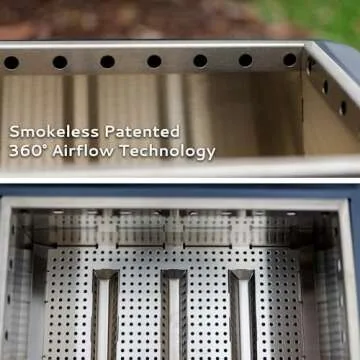 TIKI Smokeless Retreat Fire Pit - Perfect for Outdoor Fun