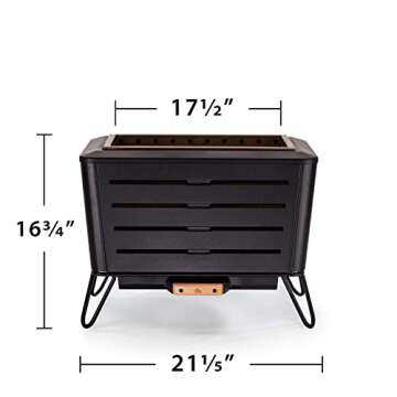 TIKI Smokeless Retreat Fire Pit - Perfect for Outdoor Fun