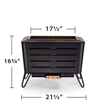 TIKI Smokeless Retreat Fire Pit - Perfect for Outdoor Fun