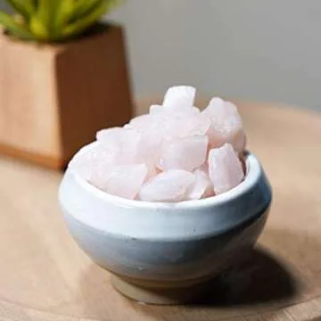 Crystal Allies 1 Pound Bulk Rough Rose Quartz Reiki Crystal Healing Stones Large 1"