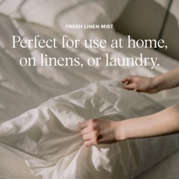 Natural Fresh Linen Mist for Relaxation and Sleep