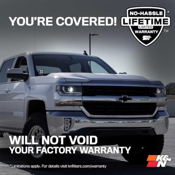 K&N Cold Air Intake System for Chevy/GMC/Cadillac