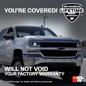 K&N Cold Air Intake System for Chevy/GMC/Cadillac