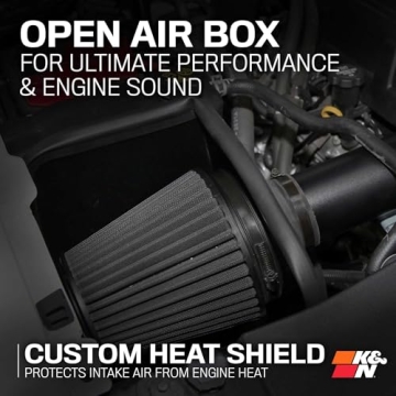 K&N Cold Air Intake System for Chevy/GMC/Cadillac