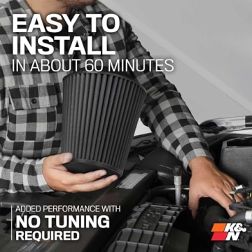 K&N Cold Air Intake System for Chevy/GMC/Cadillac