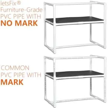 letsFix 1" PVC Pipe for Garden and DIY Projects