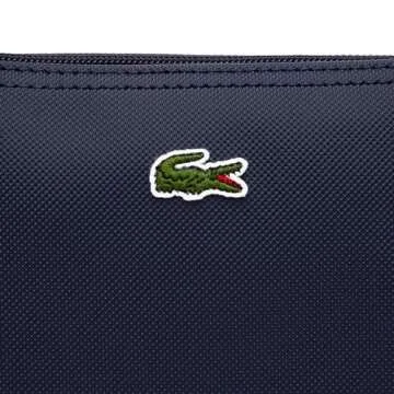 Lacoste Women's L.12.12 Concept Large Shopping Tote Bag, Darken Navy Eclipse, One Size