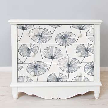 NuWallpaper NU2683 Aya Peel & Stick Wallpaper, Blue