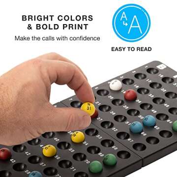 Royal Bingo Supplies Deluxe Bingo Game for All Ages