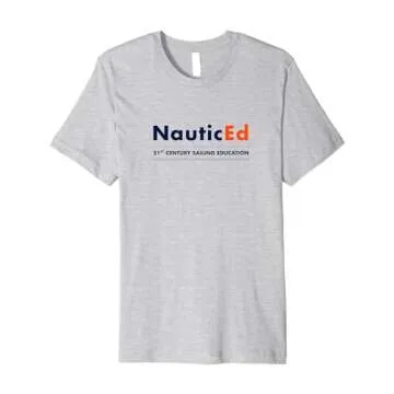 NauticEd Crew Premium Lightweight T-Shirt for All Occasions