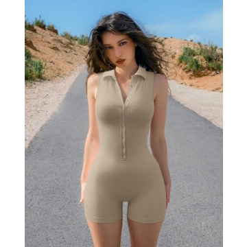 Stylish OQQ Yoga Rompers for Comfort and Style